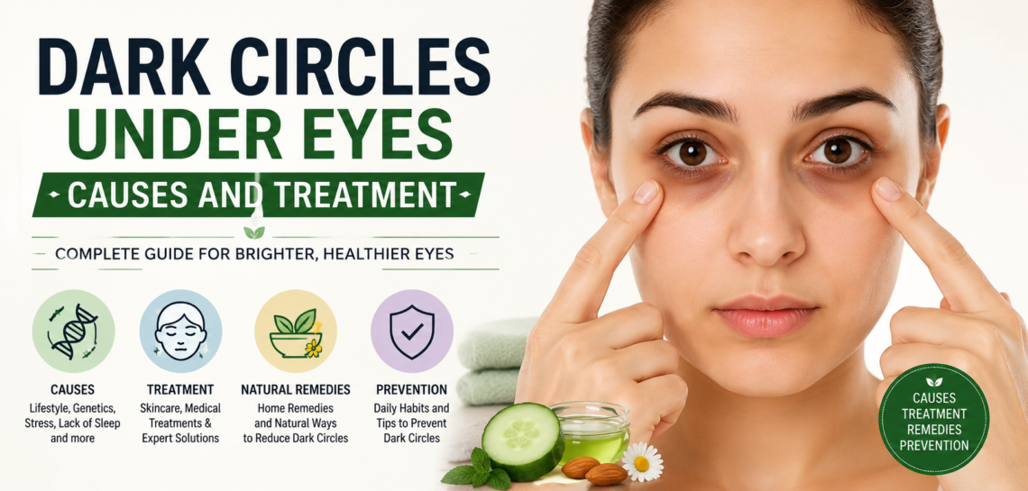 Dark Circles Under Eyes Causes and Treatment