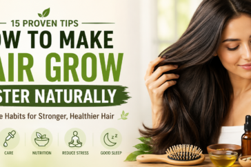 How to Make Hair Grow Faster Naturally