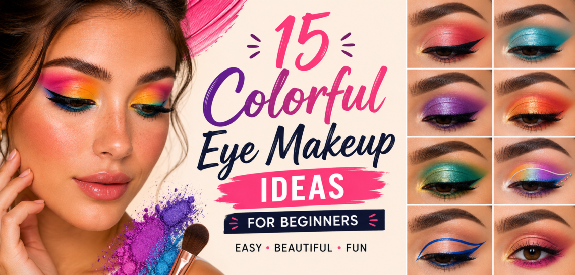 15 Colorful Eye Makeup looks