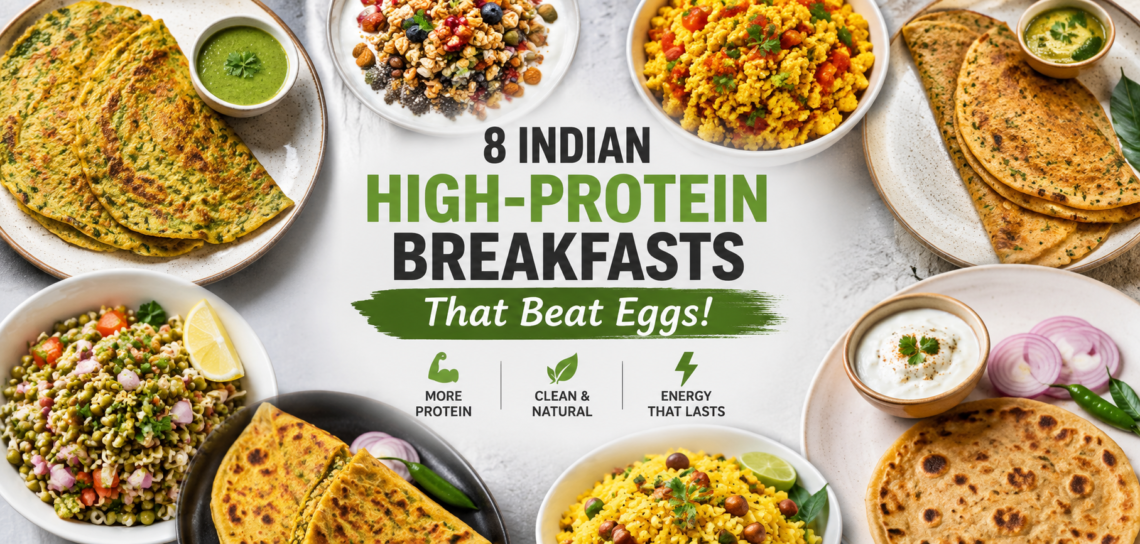 8 High Protein Breakfast Ideas