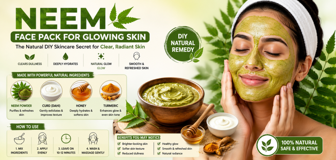Neem Face Pack for Glowing Skin