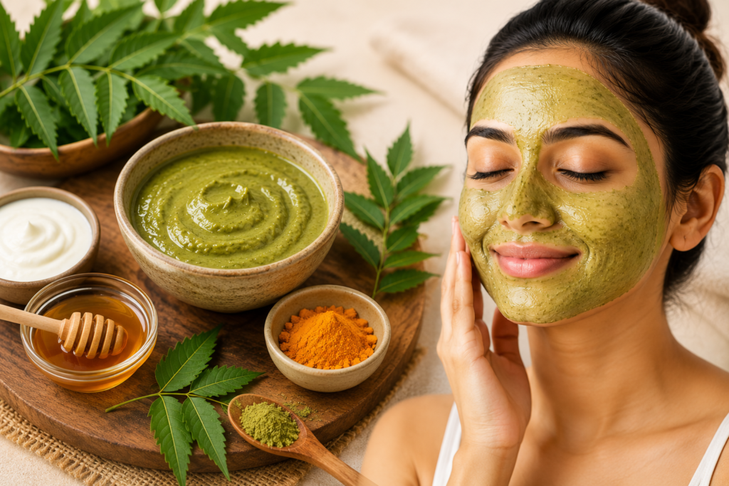 Neem Face Pack for Glowing Skin