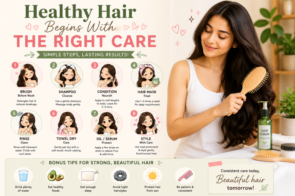 Hair Care Routine