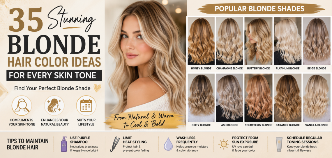 35 Best Blonde Hair Color Ideas