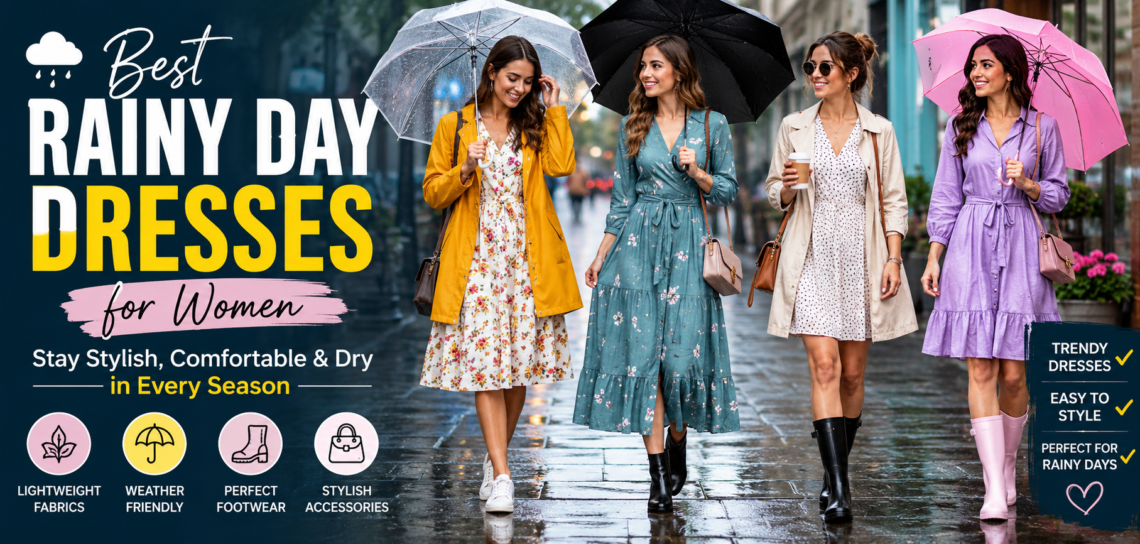 Best Rainy Day Dresses for Women