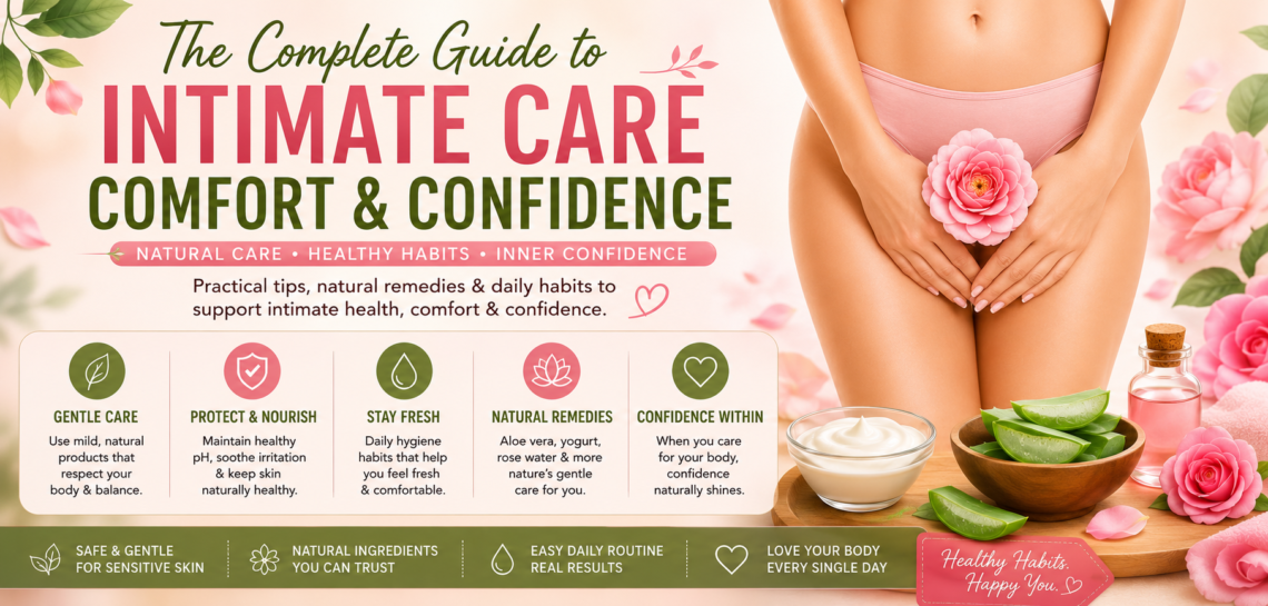 The Complete Guide to Intimate Area Care, Comfort, and Confidence