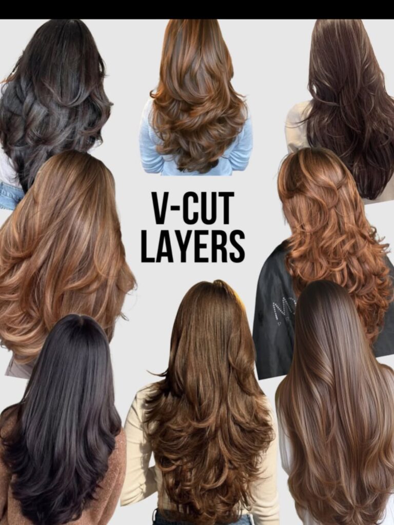Long layered haircuts