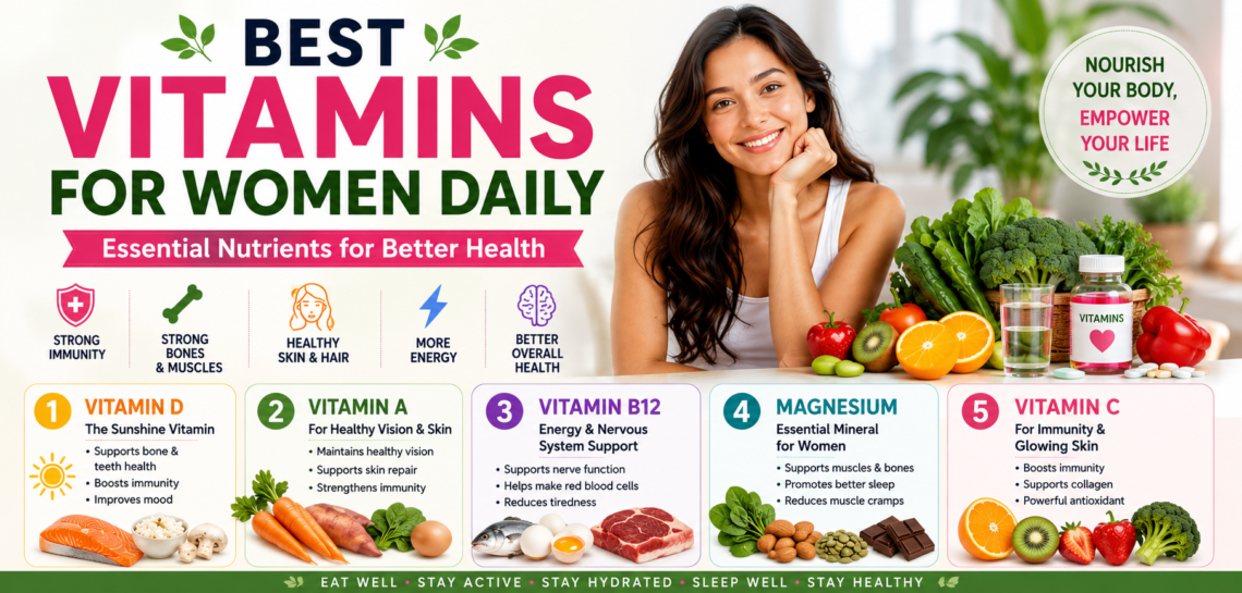 Best Vitamins for Women Daily