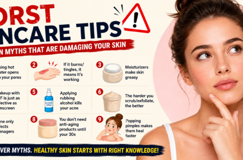 9 Worst Skincare Tips